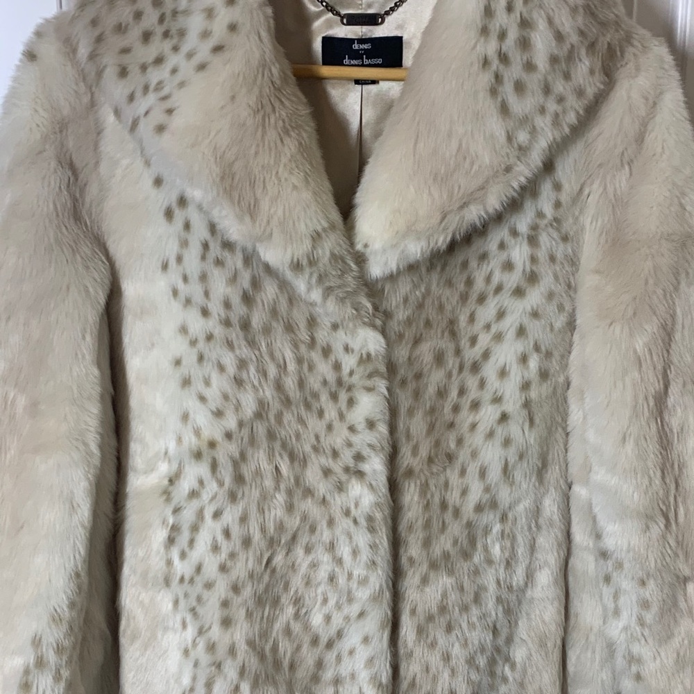 Dennis Basso Faux Fur Coat